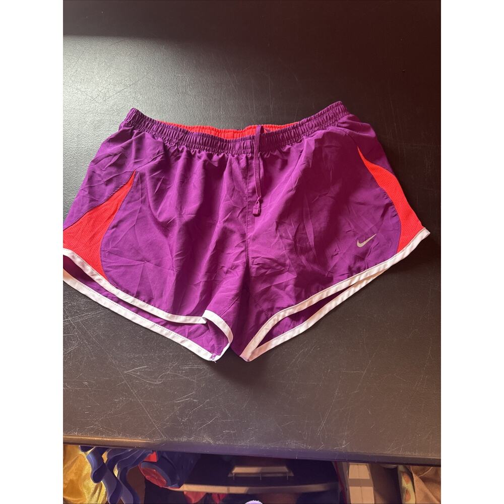 Nike Women's Purple Dri-Fit Running Shorts Athletic, Size Medium